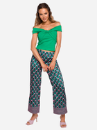 Spodnie damskie Made Of Emotion M677 S Zielony/Różowy (5903887665650) - obraz 3