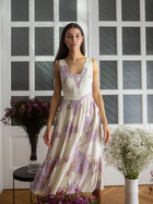 Плаття міді літнє жіноче Makover K098 S Біле (5903887622264) - зображення 3