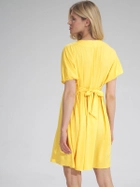 Плаття коротке літнє жіноче Figl M766 S-M Жовте (5902194390170) - зображення 2