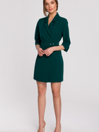 Sukienka krótka jesienna damska Stylove S254 XL Zielona (5903887623803) - obraz 3