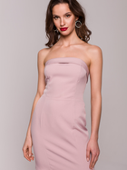 Плаття коротке літнє жіноче Makover K131 M Світло-рожеве (5903887668392) - зображення 3