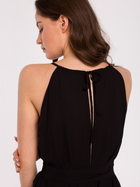 Плаття міді літнє жіноче Makover K137 XL Чорне (5903887669412) - зображення 5