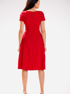 Плаття міді літнє жіноче Awama A592 S Червоне (5902360581500) - зображення 2