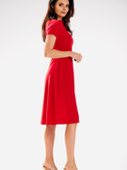 Sukienka midi letnia damska Awama A592 S Czerwona (5902360581500) - obraz 3
