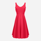 Sukienka midi letnia damska Awama A139 S Różowa (5902360515277) - obraz 4