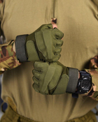 Перчатки тактические беспалые E302 Sand olive ВТ6001 XL - изображение 4