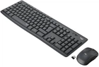 Комплект клавіатура+миша Logitech MK295 US/UKR Graphite (920-009800) чорний