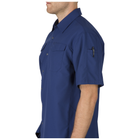 Рубашка тактическая с коротким рукавом 5.11 Freedom Flex Woven S/S 2XL Olympian - изображение 3