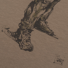 Футболка c рисунком Paratrooper S Olive Drab - изображение 7