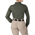 Рубашка тактическая женская 5.11 Tactical Women’s Stryke™ Long Sleeve Shirt XL TDU Green - изображение 2