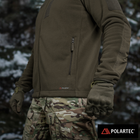 Куртка XS/R Polartec Olive M-Tac Jacket Fleece Dark Combat - зображення 14