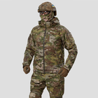 Набір воєнної форми. Зимова куртка + штані з наколінниками UATAC Multicam Original S - зображення 3