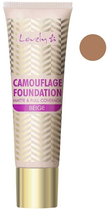Podkład do twarzy Lovely Matte & Full Coverage Camouflage Foundation 4 Beige 25 ml (5901801650010) - obraz 1
