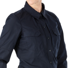 Рубашка тактическая женская 5.11 Tactical Women’s Stryke™ Long Sleeve Shirt L Dark Navy - изображение 4