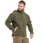 Куртка демісезонна софтшелл SOFTSHELL JACKET SCU M Ranger Green - зображення 7