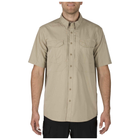 Сорочка тактична з коротким рукавом 5.11 Stryke ™ Shirt - Short Sleeve XL Khaki - зображення 1