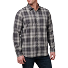 Рубашка тактическая 5.11 Tactical Igor Plaid Long Sleeve Shirt XL Black Plaid 2