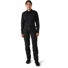 Сорочка тактична жіноча 5.11 Tactical Women's ABR Pro Long Sleeve Shirt XS Black - зображення 5