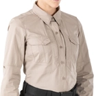 Рубашка тактическая женская 5.11 Tactical Women’s Stryke™ Long Sleeve Shirt M Khaki - изображение 4