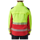 Куртка штормова 5.11 Tactical Responder HI-VIS Parka 2.0 L Range Red - зображення 2