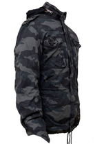 Куртка зі знімною підкладкою SURPLUS REGIMENT M 65 JACKET 2XL Washed black camo - зображення 7