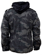 Куртка зі знімною підкладкою SURPLUS REGIMENT M 65 JACKET 2XL Washed black camo - зображення 9