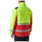 Куртка штормова 5.11 Tactical Responder HI-VIS Parka 2.0 M Range Red - зображення 4