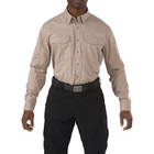 Рубашка тактическая 5.11 STRYKE™ LONG SLEEVE SHIRT S Khaki - изображение 1