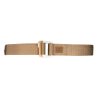 Пояс тактический 5.11 TRAVERSE DOUBLE BUCKLE BELT XL Battle Brown - изображение 1