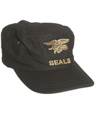 Кепка військова з емблемою спецназу ВМС США SEALSBlack - зображення 3