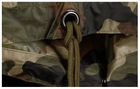 Пончо тактичне Mil-Tec One size Мультікам Уламковий Плащ-палатка RipStop PONCHO PE R/S 780GR. WOODLAND (10630020) - зображення 3