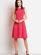 Плаття міді літнє жіноче Infinite You M097 XL Рожеве (5902360515987) - зображення 1