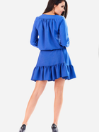 Плаття коротке осіннє жіноче Infinite You M143 L-XL Синє (5902360517035) - зображення 2