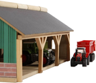 Stodoła traktorowa Hipo Kids Globe Tractor Barn Big 1:87 (8713219245163) - obraz 4