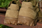 Кросівки Літні Тактичні. Койот. Натуральна шкіра. 40р (26,6см) MSLM-1036-40 - зображення 6