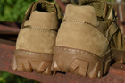 Кросівки Літні Тактичні. Койот. Натуральна шкіра. 42р (28см) MSLM-1036-42 - зображення 6