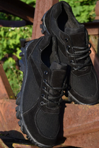 Кросівки Жіночі Літні Тактичні. Чорні. Натуральна шкіра. 45р (30см) MSLF-2139-45 - зображення 7