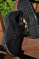 Кросівки Жіночі Літні Тактичні. Чорні. Натуральна шкіра. 41р (27см) MSLF-2139-41 - зображення 4