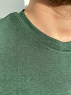 Тактична футболка, Німеччина 100% бавовна, темно-зелена TST-2000 - GR XXXL - зображення 3