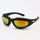 Защитные очки Daisy C5 с 4-мя сменными линзами и футляром черные размер универсальный - изображение 5