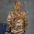 Чоловіча ультралегка Вітровка із мембранної плащівки / Водонепроникна Куртка з капюшоном мультикам розмір XL - зображення 3