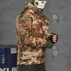 Чоловіча ультралегка Вітровка із мембранної плащівки / Водонепроникна Куртка з капюшоном мультикам розмір XL - зображення 4