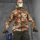 Чоловіча ультралегка Вітровка із мембранної плащівки / Водонепроникна Куртка з капюшоном мультикам розмір S - зображення 5
