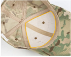 Тактическая кепка дышащая легкая с вышитыми люверсами для вентиляции и универсальным размером бейсболка мультикам - изображение 5