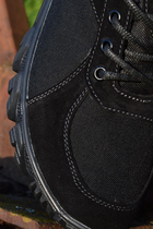 Кросівки Літні Тактичні. Чорні. Натуральна шкіра. 40р (26,6см) MSLM-1039-40 - зображення 7