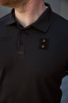 Костюм Поло с длинным рукавом и брюки Kayman черного цвета для полиции 2XL - изображение 6