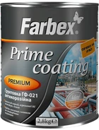 Ґрунтовка Farbex ГФ-021 антикорозійна 2.8 Червоно-коричнева (4823083305109)