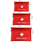 Аптечка-сумка, органайзер для хранения лекарств / таблеток / медикаментов, набор 3 шт, цв. красный (81704052) - изображение 8