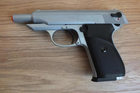 Стартовий пістолет SUR 2608 Matte Chrome з додатковим магазином - зображення 4