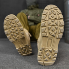 Мужские замшевые ботинки Monolit с сетчатыми вставками койот размер 44 - изображение 5